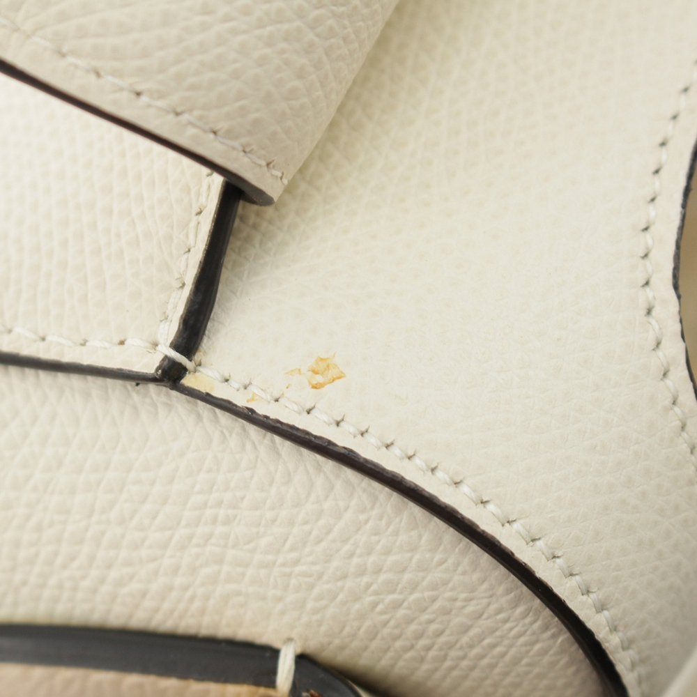 Pre-Loved Dior Grained Calfskin Saddle Bag - Picture 10 of 12